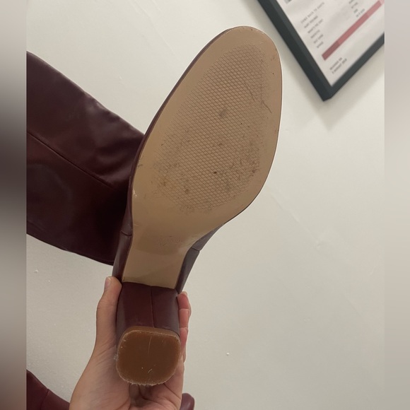Burgundy Zara Basic Collection size 37 (approx 6.5 US) - Picture 3 of 4
